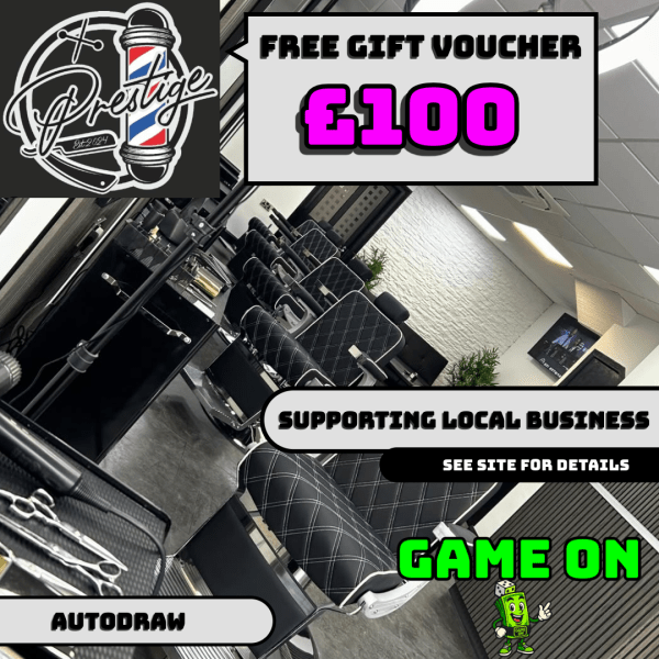 Prestige £100 Gift Voucher