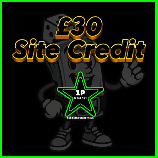 £30 site credit 1p